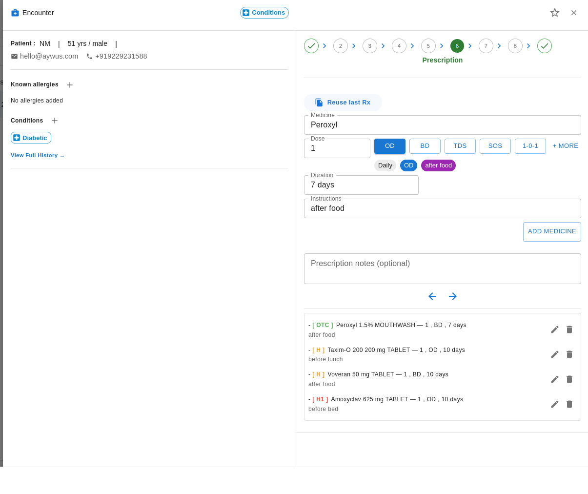 Prescription Builder